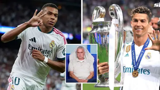 Mourinho Cheers for Mbappe's Hat-Trick and Title Dreams