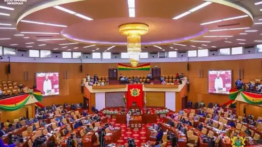 Ghana Parliament's Special Session: Speaker Bagbin Takes Charge