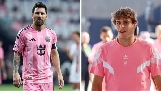 Mom's Advice Helps Benjamin Cremaschi Meet Messi