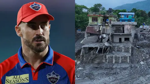 Faf du Plessis Sends Good Vibes to Nepal After Flood