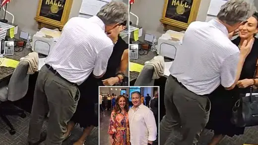 Mayor's Quick Kiss Sparks Debate Over Non-Romantic Vibes