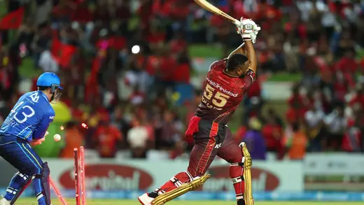 Teen Spin Sensation Vitel Lawes Shines with Triple Wicket Over