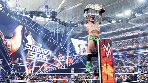 CM Punk Delivers Epic Leg Drop to Gunther in WWE Match
