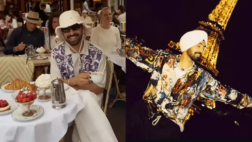 Diljit Dosanjh's Paris Adventure: Croissants and Concerts