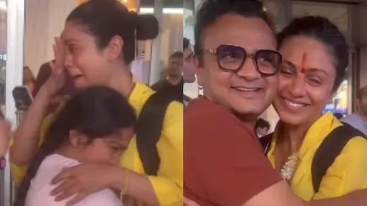 Manasi Parekh's Tearful Airport Reunion After Wild Trip