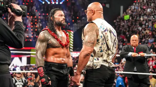 Roman Reigns Ka The Rock Ka Naam Le Kar LA Knight Se Drama