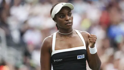 Sloane Stephens Playfully Calls Out Coach for Nail-Biting