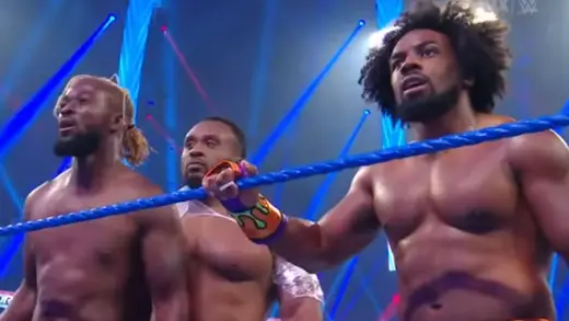 New Day’s Austin Creed Talks to Big E Before AEW Debut