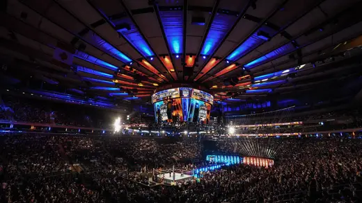 WWE's Sunday Night Event: Concert and Wrestling Mashup
