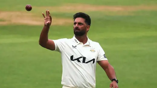 Auqib Nabi's Stunning Delivery Sends Yorkshire Batters Packing