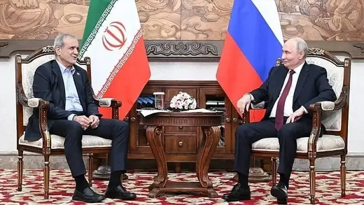 Putin and Pezeshkian: A Big Meeting in Bishkek