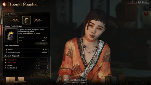 Unlocking Hozuki Pouches and Skeletons in Onimusha Fun