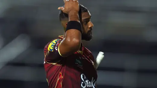 Nicholas Pooran Smacks Mujeeb With Three Sixes in CPL 2026