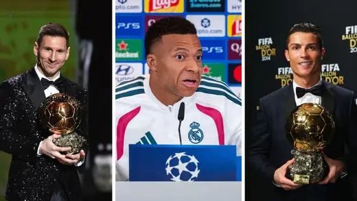Kylian Mbappe Plays It Safe, Passes on Messi vs Ronaldo
