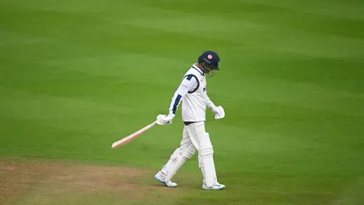 Mayank Agarwal Flops for Duck in County Championship Match