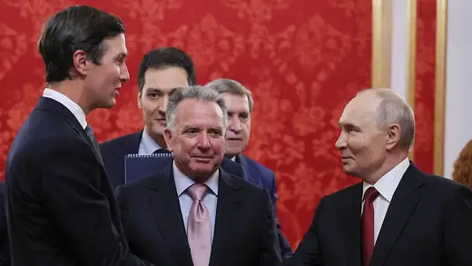 U.S. Envoys Witkoff and Kushner Chat Peace with Putin
