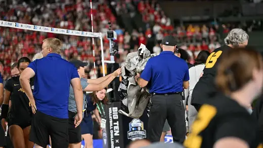Wrigley Field Volleyball Match Stopped Because of Slip Slop