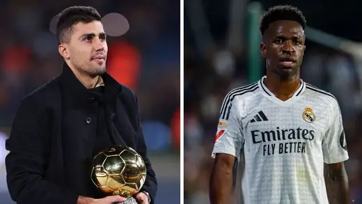Vinicius Jr ‘was told he won Ballon d'Or’ before France Football awarded it to Rodri, claims Spain women’s football superstar Jenni Hermoso’s brother