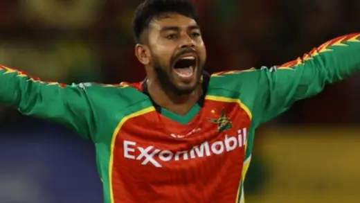 Mehidy Hasan Miraz Shines Bright in CPL Debut with Three Wickets