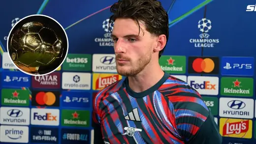 Declan Rice Cheers for Harry Kane's Ballon d'Or Bid