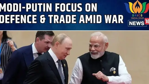 Modi and Putin Join Forces for Defense at 2026 BRICS Summit