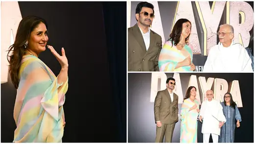 Kareena Gets Jittery Sharing Stage With Gulzar at Daayra Launch