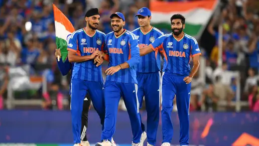 Team India Laughs at Their 80s AI Photos Before T20I Showdown