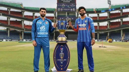 Shreyas Iyer and Ibrahim Zadran Unveil Friendship Cup Fun