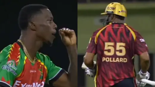 Shamar Joseph's Banter with Pollard Steals the CPL Spotlight