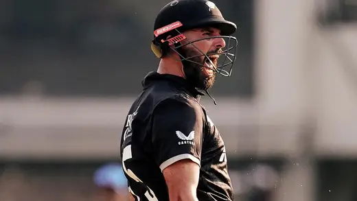 Daryl Mitchell Shines Bright But Shubman Gill Takes Lead