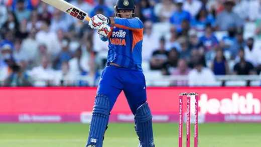 Vaibhav Sooryavanshi Launches Ball Over Arshdeep in Nets