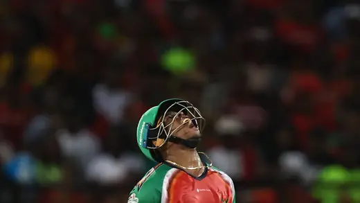 Ghazanfar's Triple-Wicket Over Leads BT to CPL Playoff Spot