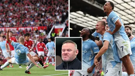 Rooney Rants About Haaland's Controversial Goal in Derby Loss