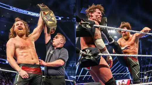 Sami Zayn Stuns CM Punk to Reclaim WWE Championship