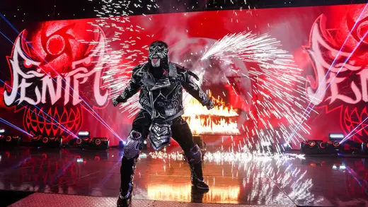 Penta Struts In on a Horse for WWE RAW Title Showdown