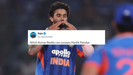 Nitish Kumar Reddy Ne Hardik Pandya Ko Khaas Khaas Kiya