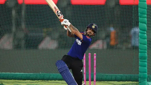 Ishan Kishan Launches Epic Six in T20I Clash with Afghanistan