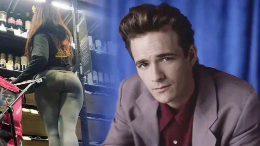 Shelly Martinez's Hilarious Backstage Moment with Luke Perry