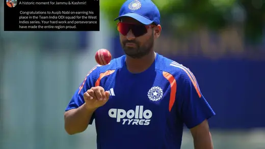Auqib Nabi Ka ODI Team Mein Chakkar, J&K Ka Naam Roshan!