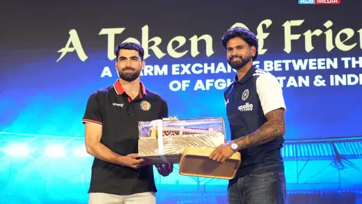 Afghanistan hosts Team India with special dinner and souvenirs ahead of AFG vs IND 2026 3rd T20I [In Pictures]