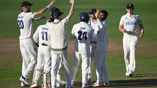 Manav Suthar's Magical Five-Wicket Haul Against Essex