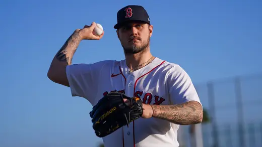 Red Sox's Houck Zooms Back for Playoff Action