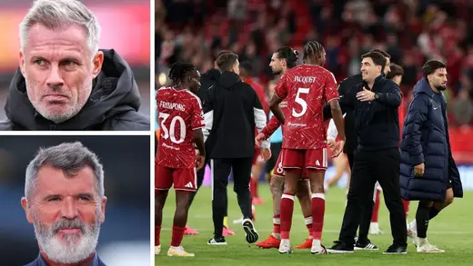 Keane Slams Carragher on Liverpool vs Bournemouth Showdown
