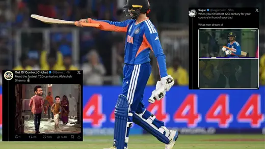 Abhishek Sharma Ka Dhamaka: T20I Mein 30 Balls Mein 100!