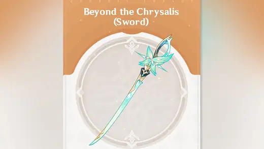 Is Vesna's Beyond the Chrysalis Sword a Game Changer in Genshin?