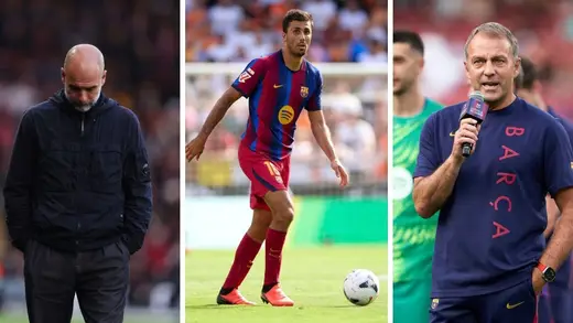 “What have I gotten myself into?" - Rodri makes feelings clear about training under Flick at Barcelona after time with Guardiola