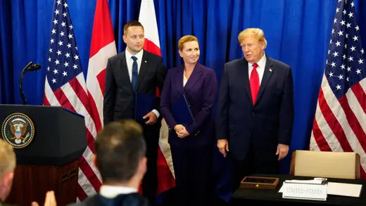 Trump Signs Military Deal with Denmark and Greenland