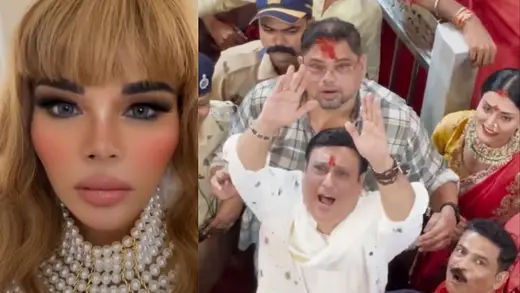 Rakhi Sawant Calls Out Govinda Over Lalbaugcha Raja Visit