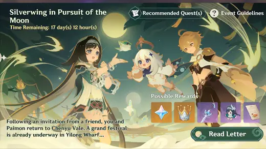 Join the Fun in Genshin Impact's Silverwing Event Today