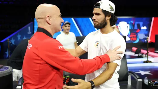 Carlos Alcaraz and Andre Agassi's Playful Banter at Laver Cup